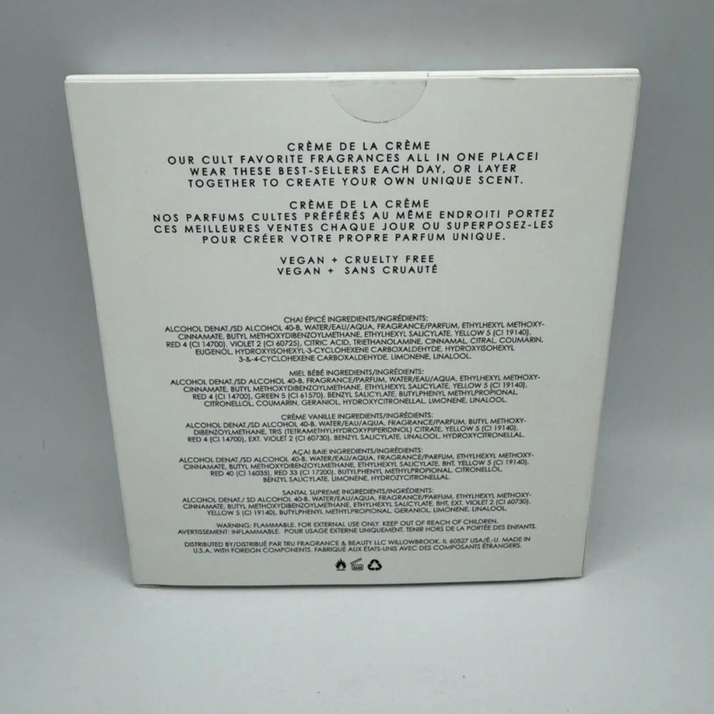 Le Monde Gourmand crème scent blossom